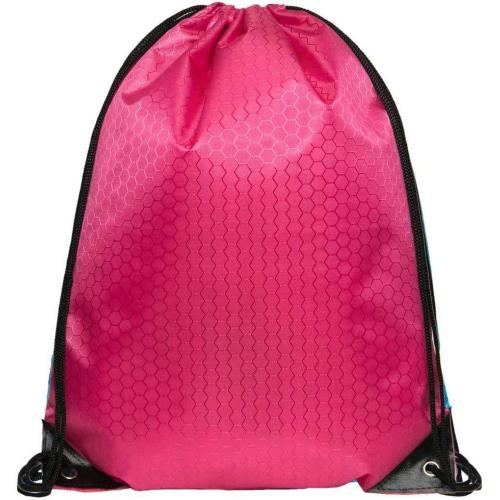 Gelory Large Drawstring Bags Top Quality Delicate Custom Polyester Drawstring Backpack Traveling Shoe Drawstring Bag