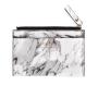 CUIKCA White Marble Leather Wallet Women Travel ID Card Holder Coin Purse Available Credit Card Holder