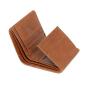 Custom Crazy Horse Genuine Leather Men'S Rfid Blocking Anti-Theft Protection Card Holder Wallet Purses