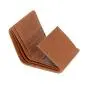 Custom Crazy Horse Genuine Leather Men'S Rfid Blocking Anti-Theft Protection Card Holder Wallet Purses