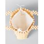 Handmade woven bag for women's summer fashion wooden bead bag
