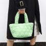 CHANGRONG Custom fashion ladies small puffer purse handbag Lightweight