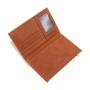 Wholesale custom Leather Passport Holder Cover rfid slim leather passport cover holder