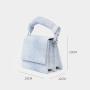 2024 Wholesale Custom Nice Quality Hand Make Denim And Pu Fashion Women Handbags