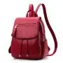 Fashion latest School Bags leather women's laptop backpacks for girls 2023