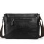 Wholesale OEM Custom Men's casual handbags big crossbody shoulder bag fashion PU leather business file package bag NEW in 2024