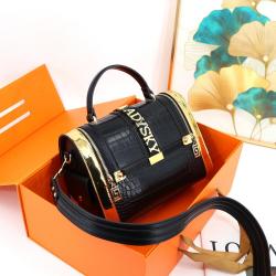 Ladysky quality handbags for women crocodile ladies shoulder bags top selling female hand bags luxury wholesale products 28 cm