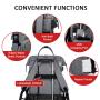 LOVEVOOK 2023 Wholesale 15.6 17 Inch Business Computer Laptop Backpacks Fashion nylon Travel Bags Purses Students School Bookbag