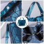 LOVEVOOK 2021 luxury womens crossbody shoulder bags ladies foldable Totes Hobo bag women geometric purse and handbags