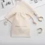Eco Cotton Linen Drawstring Bag Custom Cosmetic Gift Dust Bag Reusable Personalized Jewelry Packaging Bag