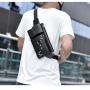 WTB052 Simple Casual Fanny Pack Fashion Waterproof Messenger Bag Large Capacity Men's Crossbody Travel Handbag