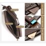 WTB052 Simple Casual Fanny Pack Fashion Waterproof Messenger Bag Large Capacity Men's Crossbody Travel Handbag