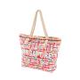 Fashion Letter Printing Designer Handbag Wholesale Canvas Overnight Bag For Women Cotton String Large Capacity Bolsas Para Mujer