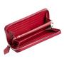 Fashion women hand purse luxury crocodile embossed pattern pu leather rfid blocking wallet purse bag for travel