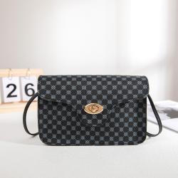 2024 Women's Fashion Shoulder Oblique Bag Small Square with Dot Flower Material Wholesale from Factory