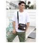 HR155 Wholesale New Sports Leisure Men's Outdoor Bag Waterproof Nylon One Shoulder Crossbody Bag Trendy Travel Hidden Zipper Bag