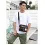 HR155 Wholesale New Sports Leisure Men's Outdoor Bag Waterproof Nylon One Shoulder Crossbody Bag Trendy Travel Hidden Zipper Bag