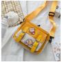 Messenger bag women's new small bag cute nylon female student shoulder small square bag