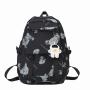 Custom Full Printing Designer Backpack Bag Large Capacity Women Girls School Travel Backpacks