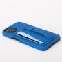 Luxury Designer Genuine Leather Mobile Phone Cover Case With Card Holder Finger Handle For Iphone 13 pro max