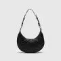 Custom Logo Fashion Woven Leather Shoulder Bag New Trendy Hobo Bags Ladies Handbags