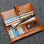 Custom Carteras Para Billeteras De Mujer Ladies Purse Genuine Leather Long Luxury Designer Wallets For Women Brand Fashionable