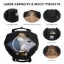 LOVEVOOK 35L 45L large Carry on Overnight Bag with Toiletry shoe Bag for Women gym weekender Hospital Travel Duffel luggae Bag