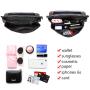 LOVEVOOK 2023 stylish crossbody bags fashion Geometric luminous PU leather shoulder purse women ladies messenger bags