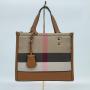 Custom Print Luxury Designed Waterproof Leather Canvas Tote Shopping Bag For Ladies