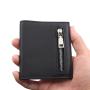 Factory direct genuine leather men wallet card holder rfid blocking leather bifold card holder wallet