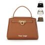2024 Trendy Guangzhou Manufacturer Custom Logo Ladies Handbags Wholesale New Top Handle Pu Hand Bags Luxury Womens Tote Bags