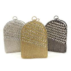 Hot Selling Rhinestone Tassel Dinner bag European and American For Women Banquet Bag With Celebrity Dress