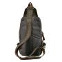 2024 Custom Luxury Canvas Leather Cross Chest Bag For Men Shoulder Sling Design