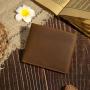 Vintage Leather Wallets for Men Short Male Purse Card Holder Crazy Horse Genuine Leather Wallet Men Fashion Quality Wallets