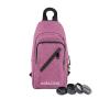 Smell Proof Crossbody Bag Discreet Smoking Activated Carbon Cloth Laminated Chest Bag smell proof bags