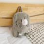 New Fashion Children Plush Backpack Custom Anti Lost Boys And Girls Backpack Zipper Light Weight Cute Animal Doll Backpack