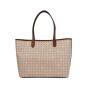 Large capacity long shoulder strap travel natural handbags lady handmade high quality tote bag