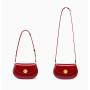 2024 Custom Women'S High Quality Female Women Handbags Luxury Designer Ladies Genuine Leather Shoulder Crossbody Saddle Bags