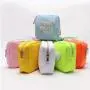 Custom Multi Colors 4 Sizes Storage Travel Toiletry Cosmetic Makeup Bag Organizers Waterproof Pouch Zipper Nylon Pouch
