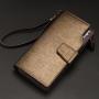 Custom Logo Design OEM/ODM Wholesale Price Men Wallet Clutch Bag Wallets PU Leather Purse for Men