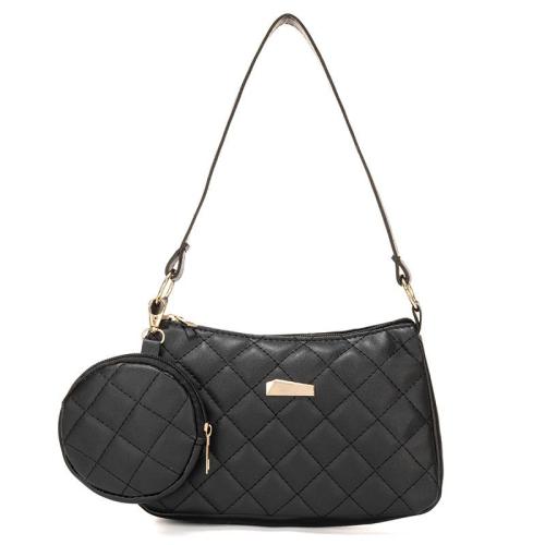 2024 Ladies Fashion Shoulder Bag with Single Strap Embroidered Mobile Phone Cosmetics Storage Portable with Chain Decoration