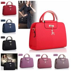 Custom fashion ladies leather bag luxury women multi-color shoulder designer hand bags famous brands purses and handbags