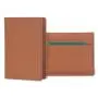 Wholesale Brand New Short Men'S Simple Card Holder Genuine Leather Bi Fold Wallet