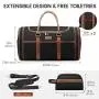 Lovevook 2022 Duffle Bags with Shoes Compartment Wash Pouch Foldable Luxury Carry-Ons Weekender Bags Womens Travel Luggage Bags