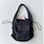 Korean Version Hand Bag Large Capacity Women's Fashion Joker Shoulder Bag Female Minori Casual Fold Nylon Waterproof Armpit Bag