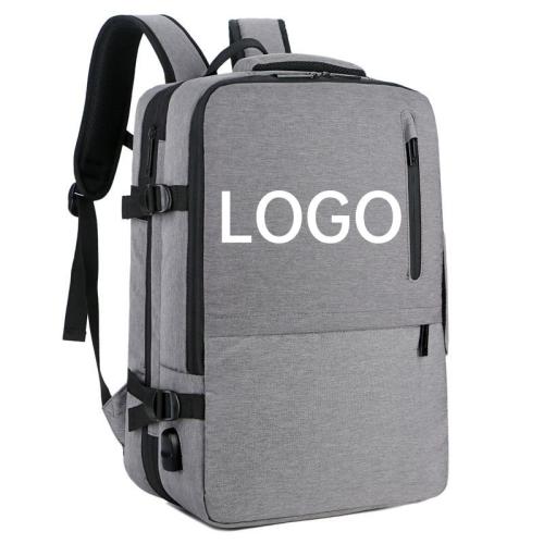 custom logo high-capacity outdoor black backpack travel bag laptop usb backpacks bags men's business outdoor hiking back bag