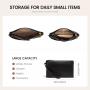 LOVEVOOK 15.6 17 inch Large Laptop Tote Bags For Ladies Waterproof Leather Business Work Briefcase Office Women Handbags Purse