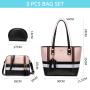 2022 custom LOVEVOOK new arrival ladies crossbody bags 3 pcs tote bags sets large women luxury purses and handbags