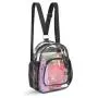 Gelory Wholesale Fashion Custom Logo Lightweight See Through Small Shoulder Bag Daypack Mini Mesh Backpack For Girls Boys