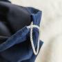 Custom Logo Printing Round Bottom Velvet Suede Gift Drawstring Packaging Bag Soft Velvet Cosmetic Makeup Pouch